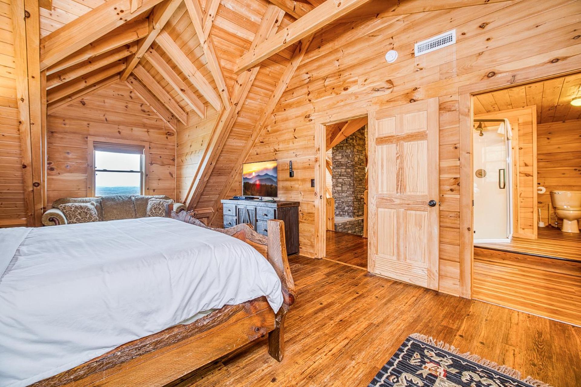 Sky High Lodge By Bk Stays. Large Cabin. Amazing Views. Game Room. Jacuzzi. Six Bedrooms. Sleeps 12 Blue Ridge Eksteriør billede
