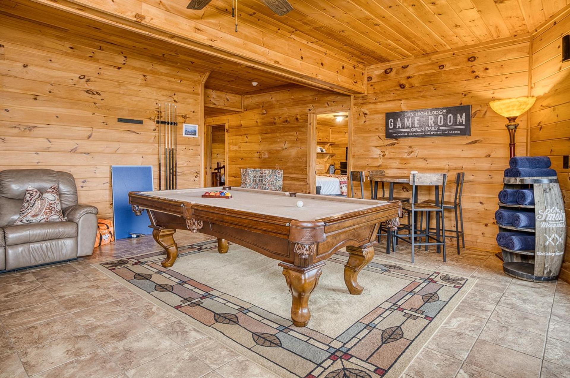 Sky High Lodge By Bk Stays. Large Cabin. Amazing Views. Game Room. Jacuzzi. Six Bedrooms. Sleeps 12 Blue Ridge Eksteriør billede