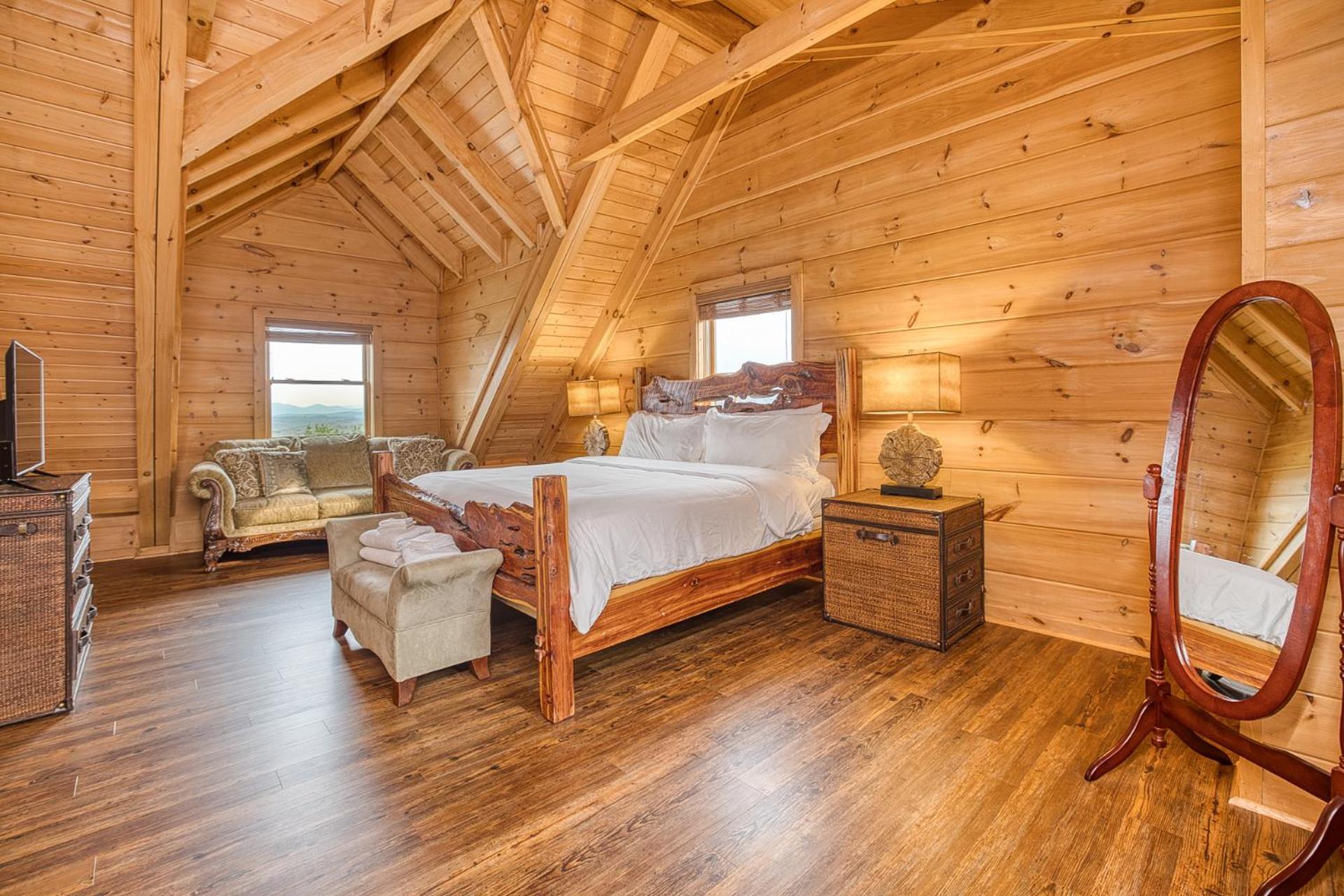 Sky High Lodge By Bk Stays. Large Cabin. Amazing Views. Game Room. Jacuzzi. Six Bedrooms. Sleeps 12 Blue Ridge Eksteriør billede